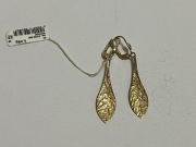 KOLCZYKI ZŁOTE p585 2g NOWE!