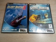 Silent Hunter II + Silent Hunter III. Zestaw. PC ANG 5/6