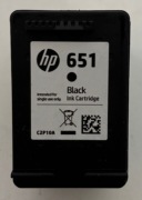 HP WKŁAD TUSZ GŁOWICA 651 BLACK C2P10A ORYGINAŁ PUSTY