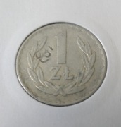 1 zł 1975 r Kontrmarka