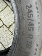 opony letnie 245/45 r18 Continental ecocontact