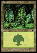 MTG Onslaught: Forest (348 B)