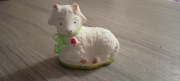 Baranek wielkanocny z masy solnej do święconki 
