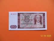 Niemcy NRD 20 marek 1964 ser.HJ  st.1