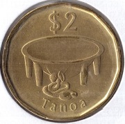 FiDŻI (FIJI) 2 dolary 2012, KM# 337, UNC