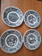 Stare kolekcjonerskie talerze Gien France