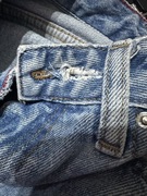 Jeansy Tommy Hilfiger szeroka nogawka rozmiar 36