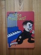 książka bajka "Gdzie mieszkasz?" 