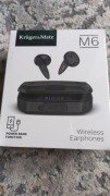 Słuchawki bezprzewodowe douszne Powerbank Bluetooth 5.1 Kruger&Matz M6