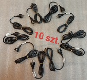 Kabel przewód zasilający komputera drukarki monitora 10 szt. 230V