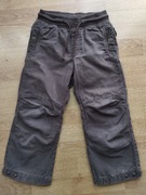 BRĄZOWE BOJÓWKI SPODNIE ROZMIAR 110 116