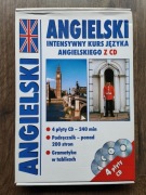 INTENSYWNY KURS ANGIELSKIEGO dla każdego PODRĘCZNIK 4 CD KLUCZE do ĆWICZEŃ