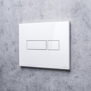 Przycisk spłukujący do WC Sanit biały