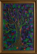 obraz olejny "Nasze drzewo"