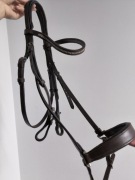 Ogłowie hanowerskie Full brązowe 