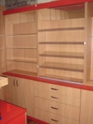 Meble biurowe/sklepowe (regały, meblościanka)