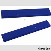 LEGO 6636 PŁYTKA GŁADKA tile 1 x 6 ciemny niebieski / Dark Blue - 2 szt