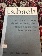 Chorały na cztery głosy - j.s. Bach