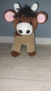 Byczek Leon 29 cm amigurumi 