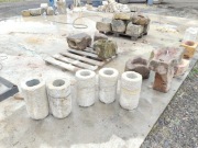 Donica kamienna z piaskowca 