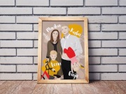 Personalizowany portret rodzinny