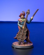 Giovanni Bard Figurka 32mm 14K zgodna z DnD RPG Pathfinder Warhammer