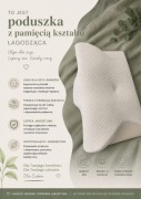 OrtoRest Poduszka -ortopedyczna łagodząca ból szyi i pleców