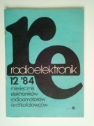 Radioelektronik miesięcznik 12/84  (spis treści na zdjęciu)