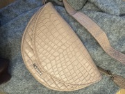 Torebka ze skory naturalnej Fabiola beż