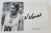Leszek DUNECKI autograf srebro MOSKWA 1980
