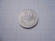 Polska moneta 50 gr groszy 1985