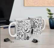 Kubek z nadrukiem DZIEŃ KOBIET 18  prezent WALENTYNKI 330ml