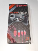 Kabel Do Ładowania Pada PS 3 PlayStation 4 Battletron Gaming Nowy