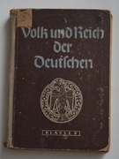 Volk und Reich der Deutschen Klasse 7 podręcznik do niemieckiego z 1941 r.