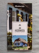 Atrakcje Mazowsza mapa 