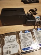 STACJA DOKUJĄCA DO DYSKÓW TWARDYCH 2,5" 3,5" USB 3.0 SATA II SATA III