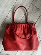 Czerwona torebka nieużywana nowa pojemna torba