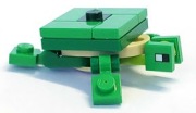LEGO mineturtle01 NOWY Minecraft żółw turtle duży