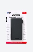 POWERBANK SITECOM 10000MAH / 2X USB A 1X USB C, szary,  NOWY 
