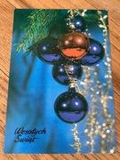 Kartka Świąteczna Prl