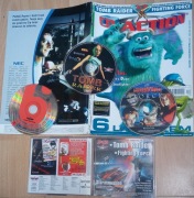 CD ACTION nr 72 3CD + gazetka , gry TOMB RAIDER i FIGHTING FORCE, sprawne