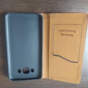 Etui skórzane magnetyczne Samsung j6