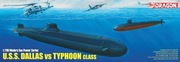 1/700 Dragon 7001 U.S.S. Dallas vs Typhoon