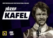 JÓZEF KAFEL - oryginalny autograf A5