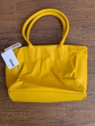 Torebka damska Bree Sylvie 1 shopperka skórzana żółta
