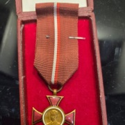 Odznaczenie  ZMS Janek Krasicki PRL pudełko