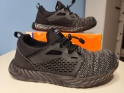 Nowe Lekkie Wygodne Przewiewne Buty BHP robocze rozmiar 44 - 27.8 cm szare