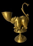 Złoty ryton dekoracyjny – druk 3D