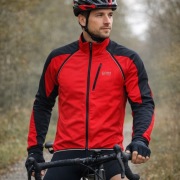 Kurtka Kolarska Softshell GORE Bike Wear Windstopper L Idealna !