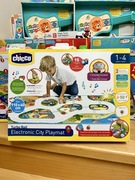 Chicco Elektroniczna MATA MIASTO + autko interaktywna dźwięki światło 12 m